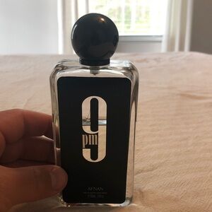 AFNAN 9 PM Eau de Parfum - Black/Clear Bottle